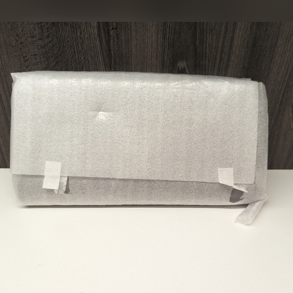 Kate Spade NWT Staci Large Continental Wallet Grey/White - Picture 2 of 6